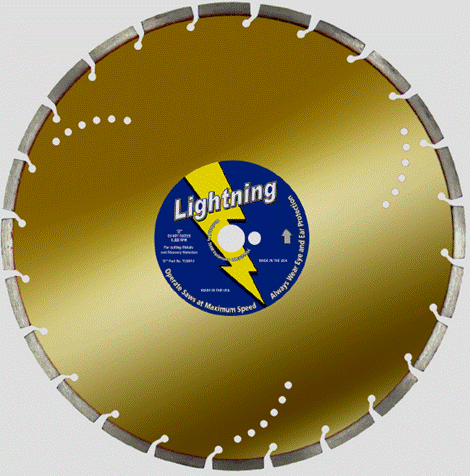Rescue Saw Lightning Diamond Blade