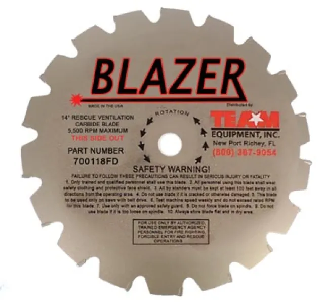 Blazer Rescue Saw Carbide Tipped Blade