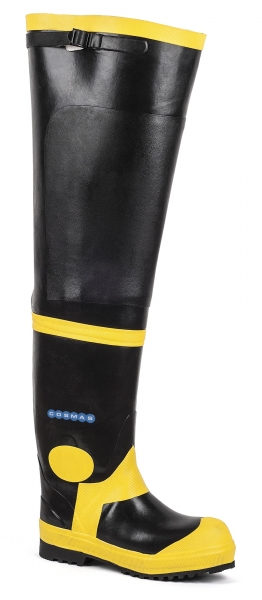 Croydon 32" Fire Fighting (Non-NPFA) Hip Boot (stock photo) - STOCK CLOSEOUT, See available sizes below, - FREE SHIPPING