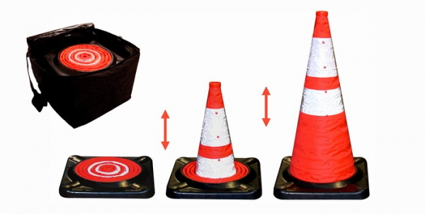 Dicke Collapsible Traffic Cone Kit, including shipping