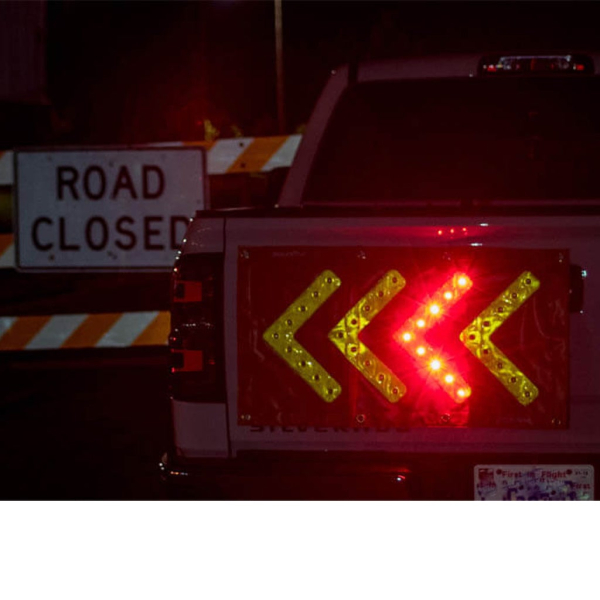 Foxfire LED Directional Arrow Banner