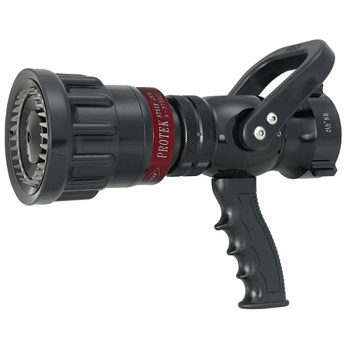 Protek 1375 2-1/2" High-Range Constant Gallonage Nozzle 200, 250, 300 or 350 GPM (Preset to 300 GPM) FREE SHIPPING, shown with optional pistol grip