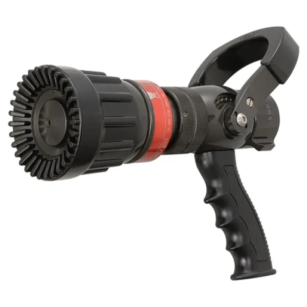 Protek 1323 1-1/2" Automatic Nozzle (75-200GPM), FREE SHIPPING, shown with optional pistol grip