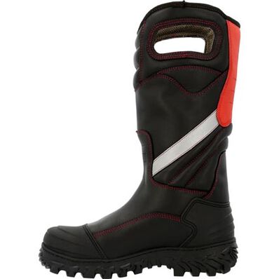 Rocky Code Red Leather Firefighting Boots: FREE SHIPPING