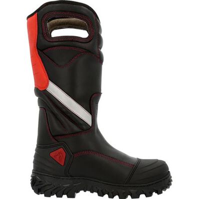 Rocky Code Red Leather Firefighting Boots: FREE SHIPPING