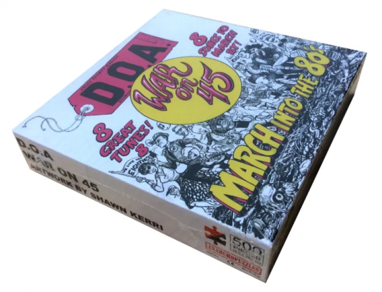 DOA War on 45- Cover Poster 500 piece jigsaw puzzle