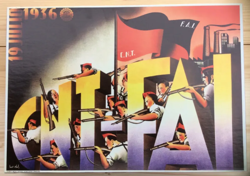 CNT / FAI JULY 1936 Spanish Civil War 1000 piece jigsaw puzzle