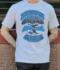 Ursula K. Le Guin T-Shirt (Gray and Blue)