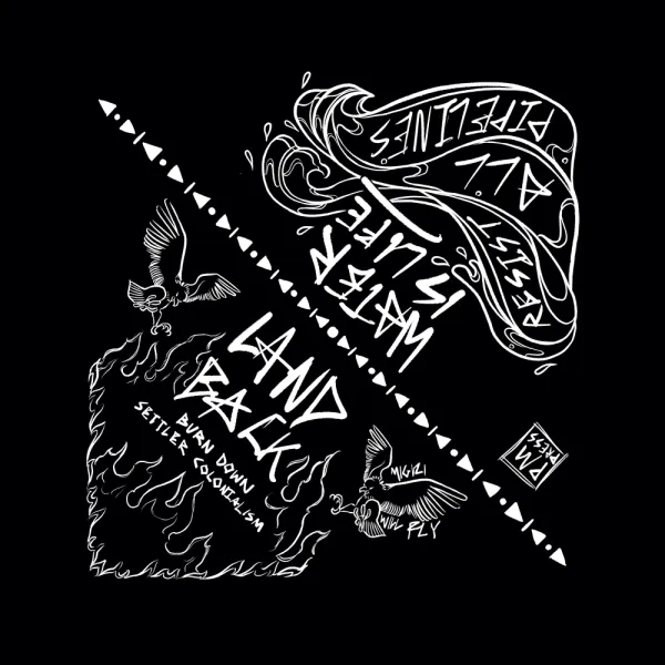 Land Back / Water is Life benefit bandana