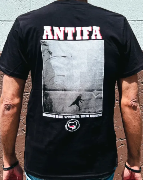 Accion Antifascista— LCDB benefit T-Shirt 2