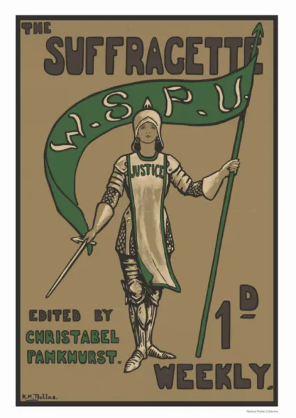 Poster - The Suffragette Magazine Cover