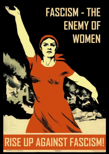 Poster - Fascism: The Enemy of Women (English)