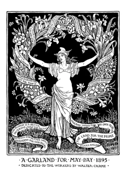 Poster - A Garland For May Day