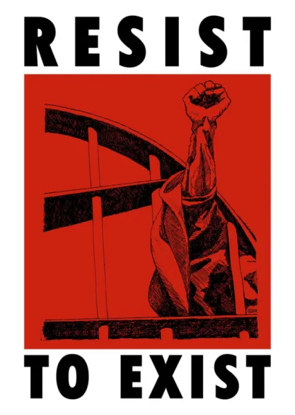 Poster - Resist To Exist