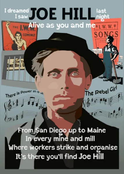 Poster - I Dreamed I saw Joe Hill Last Night