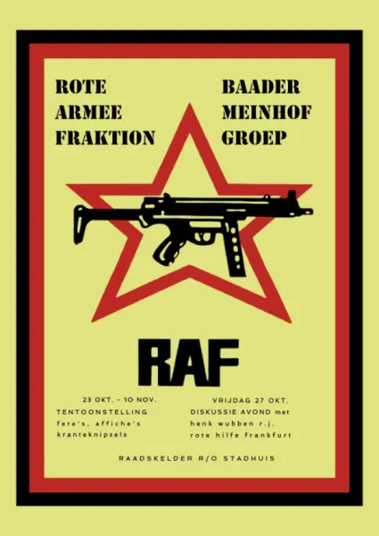 Poster - RAF Baader-Meinhof
