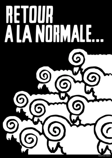 Poster - Retour a la normale...