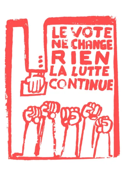 Poster - Le Vote ne Change Rien