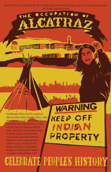 Poster - The Occupation of Alcatraz (CPH)
