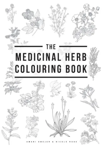 Medicinal Herb Colouring Book