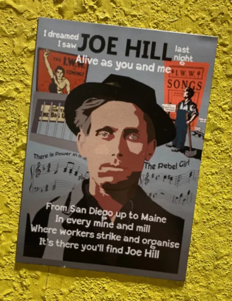 Vinyl Magnet - Joe Hill