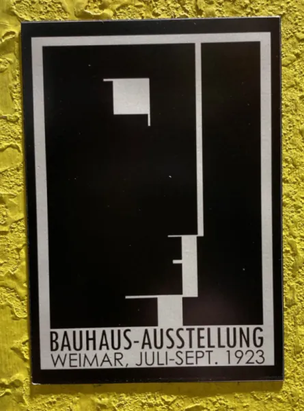 Vinyl Magnet - Bauhaus Classic (Black & Gray)