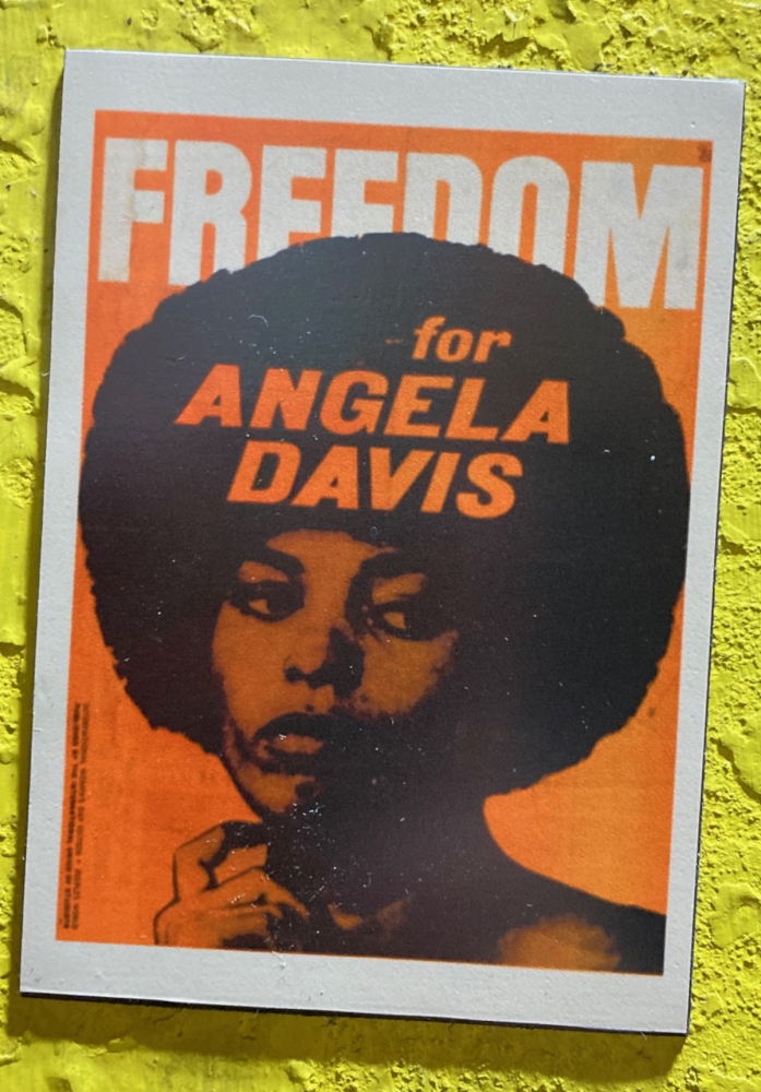 Vinyl Magnet - Freedom for Angela Davis