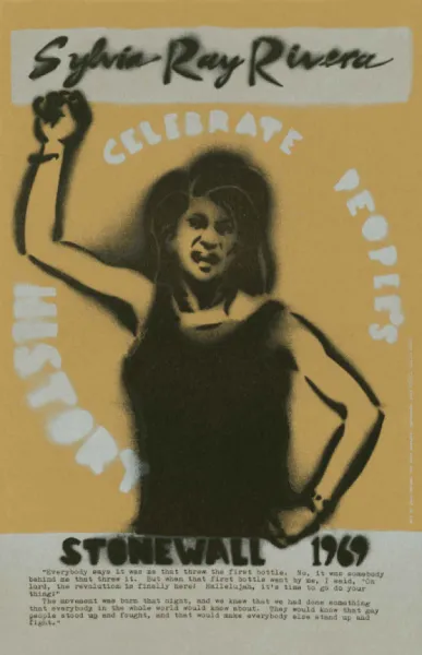 Poster - Sylvia Ray Rivera Stonewall 1969 (CPH)