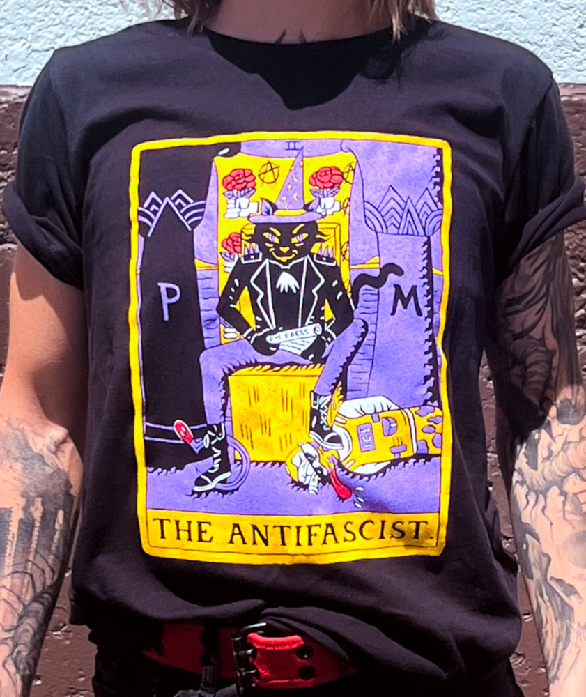 The Antifascist Tarot T-Shirt