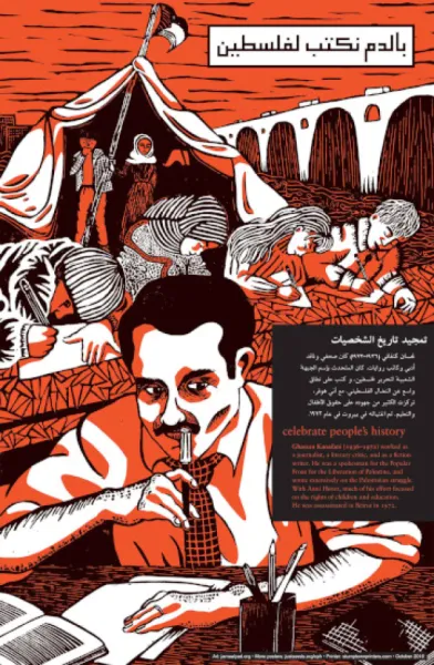 Poster - Ghassan Kanafani (CPH)