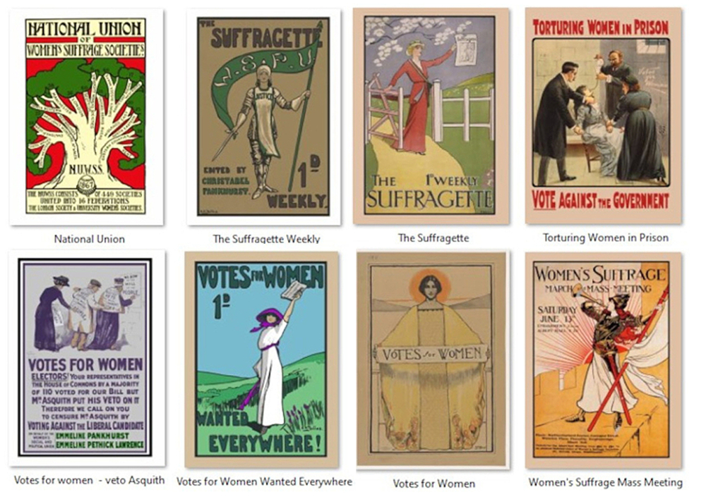 Suffragette Postcard Set
