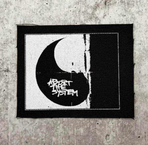 Abort The System sew-on patch
