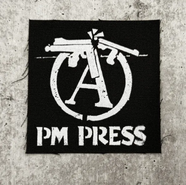 PM Press Crass Logo sew-on patch