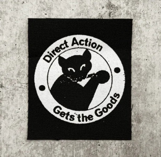 Direct Action Gets the Goods sew-on patch