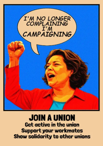 Poster - I'm No Longer Complaining I'm Campaigning