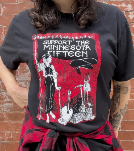 Support the Minnesota Fifteen Benefit T-Shirt